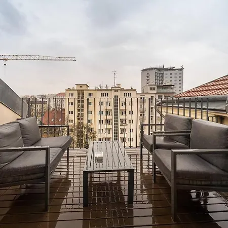 Luxusni S Terasou V Centru